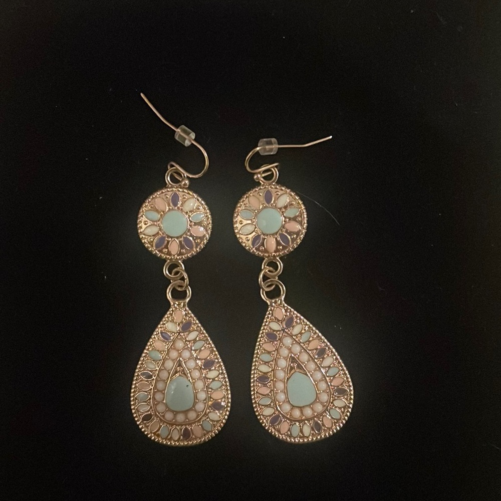 Gold Dangle Earrings